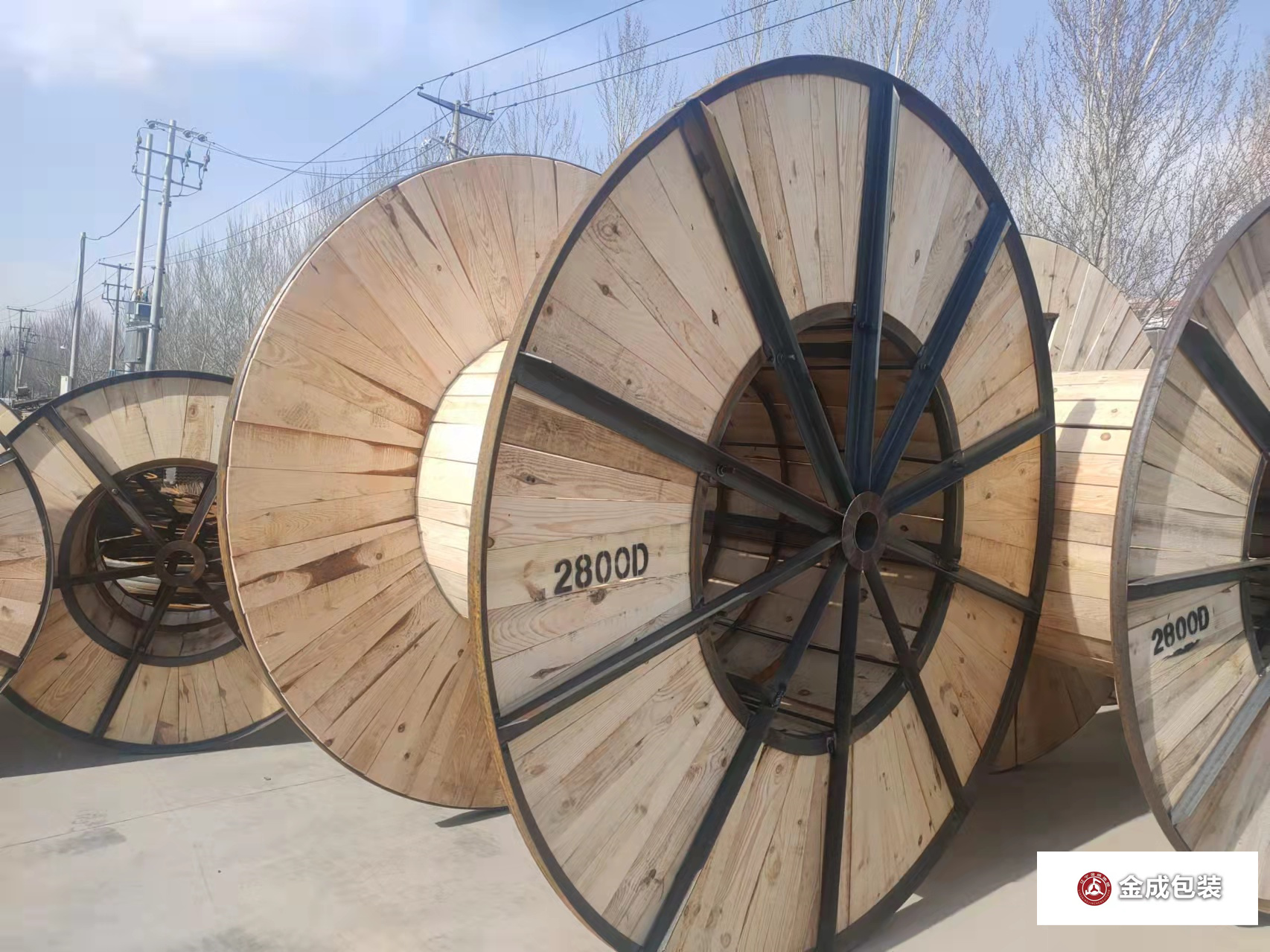 鐵木(mù)電纜盤3