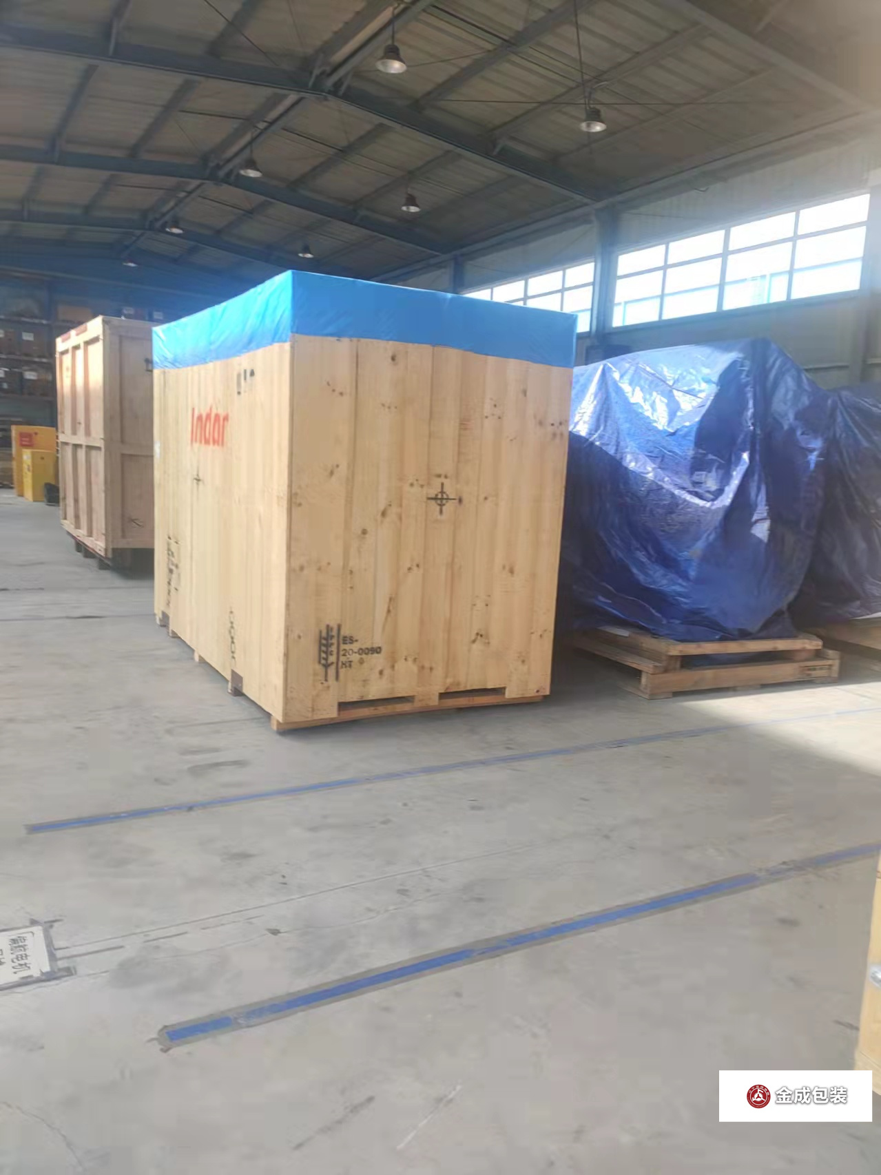 熏(xūn)蒸熱處理木(mu)箱